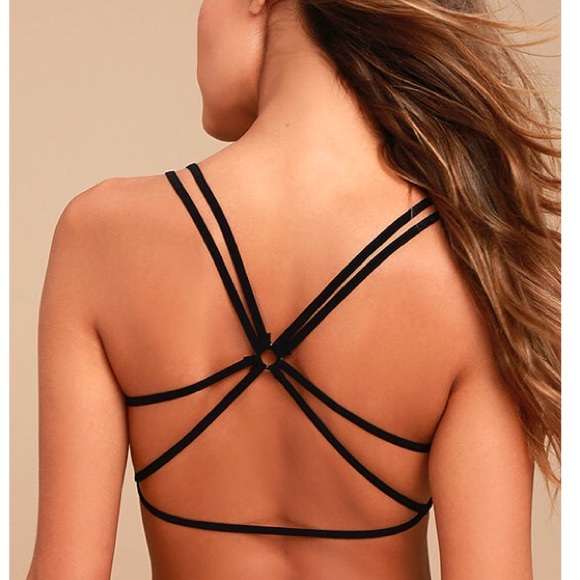 Free People Other - New Free People Melt With You Black Bralette